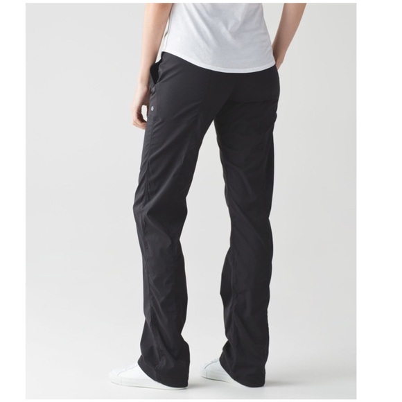 Lululemon Women’s Black Dance Studio Pant III (Regular) Unlined 30.5" Size 12 - Picture 3 of 16